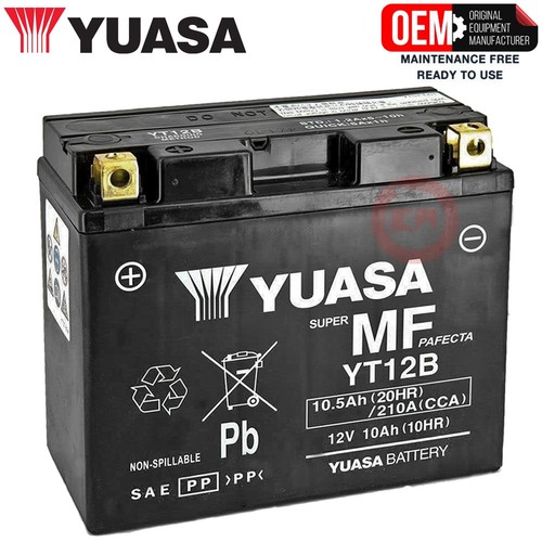 Yuasa yt12b sealed original - yt12b-bs,