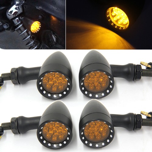 4pcs bullet motorcycle led - bullet,