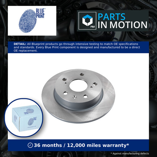 Brake discs pair solid - brake,