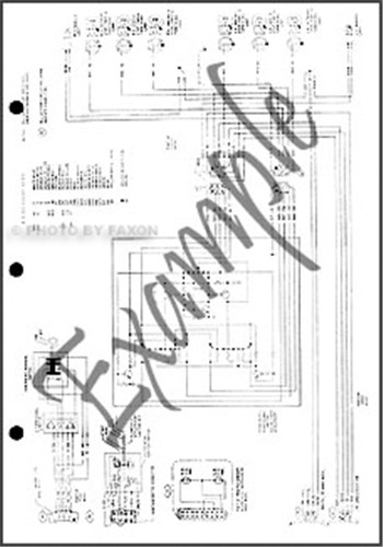 1985 ford wiring diagram c600 - ford,