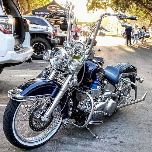 Motorcycle chrome oval mirrors - oval,