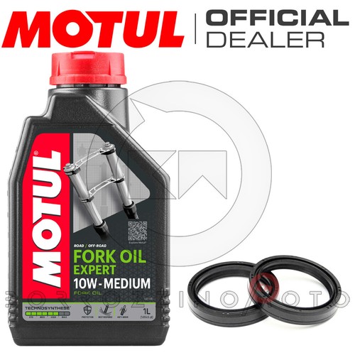 Kit motul 10w fork seals - 10w,