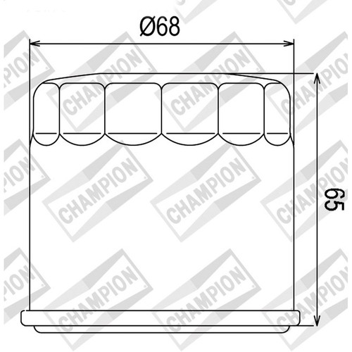 Oil filter champion - oil,