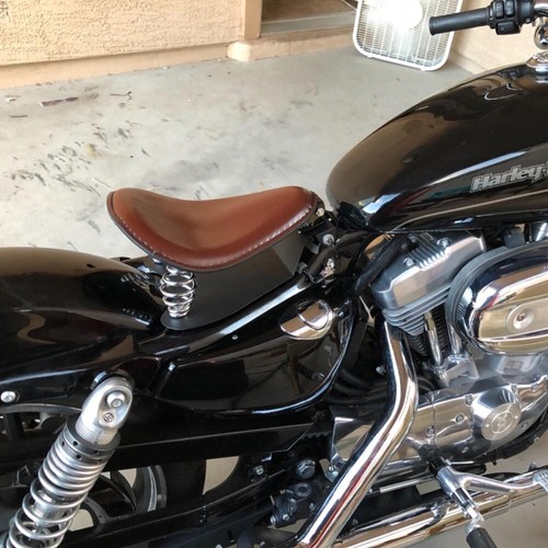 Motorcycle spring solo seat - motorcycle,