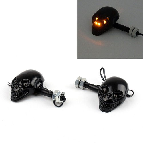 Motorcyc skull head turn - head,