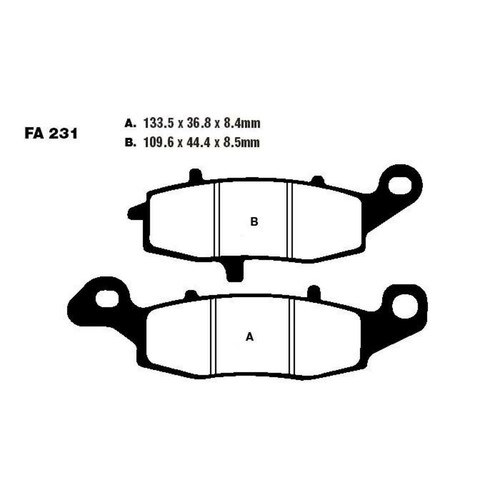 Pair ebc brake - ebc,
